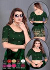Hc 3477 Crush With Embroidery Work Blouse Wholesale Market In Surat